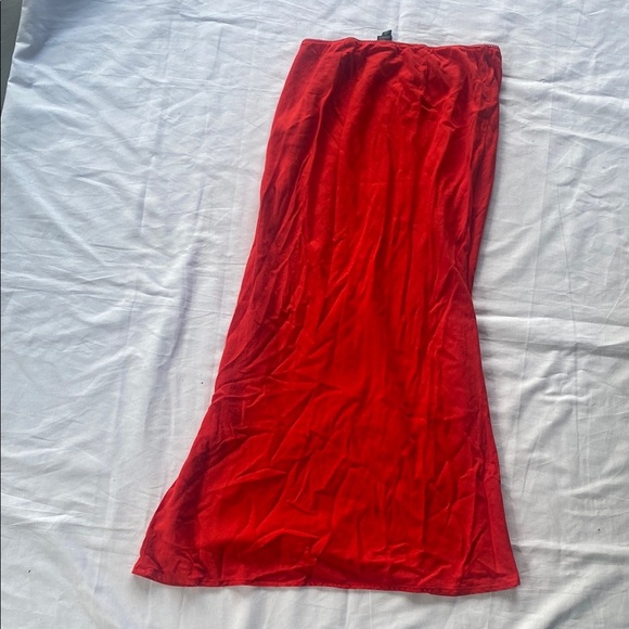 Red Wild Fable Maxi Skirt - Picture 5 of 5